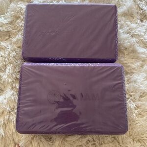 GAIAM Deep Purple Yoga Blocks